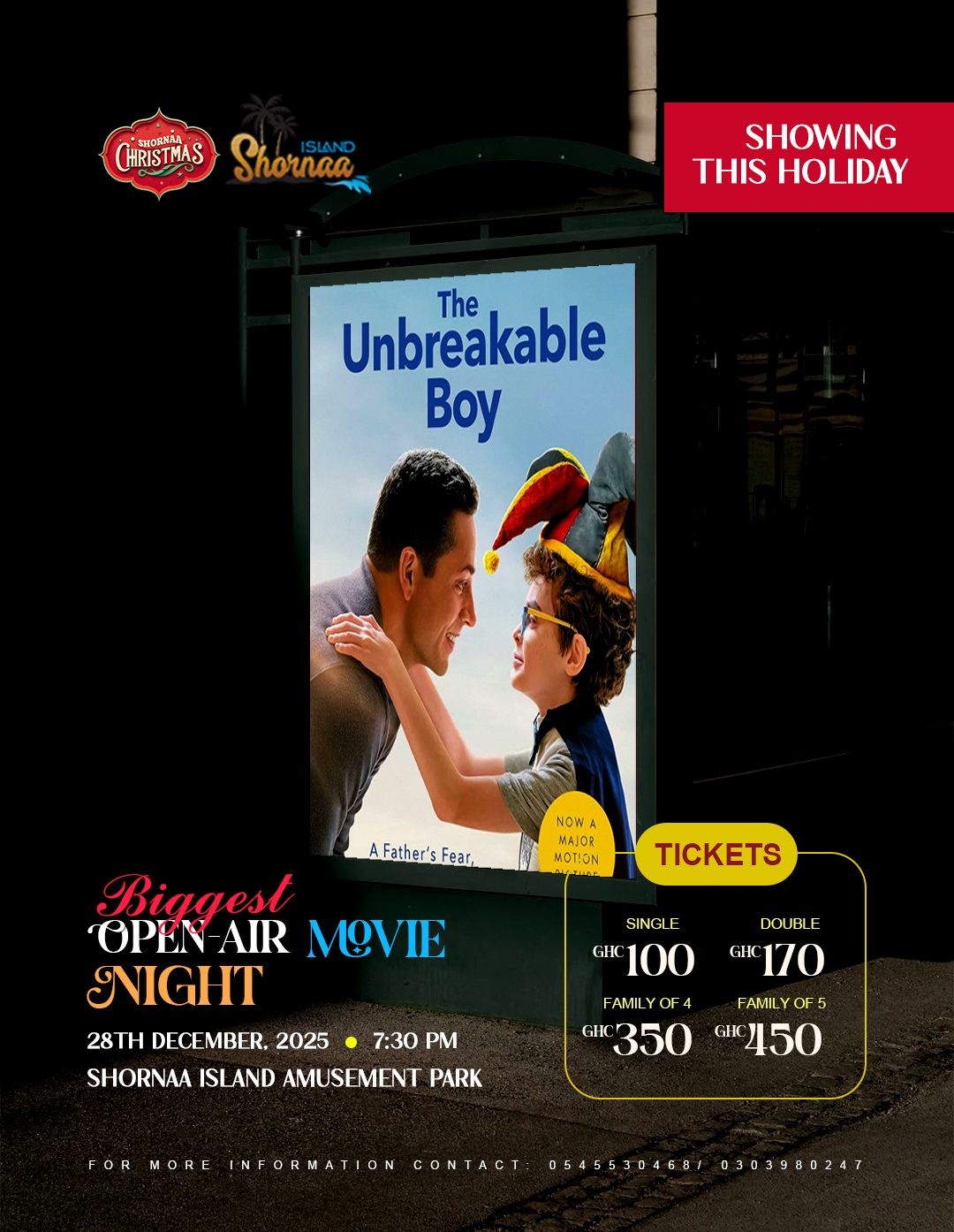 The Unbreakable Boy - Open Air Movie Night